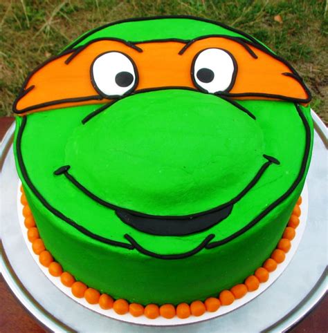 Ninja Turtle Cake Template
